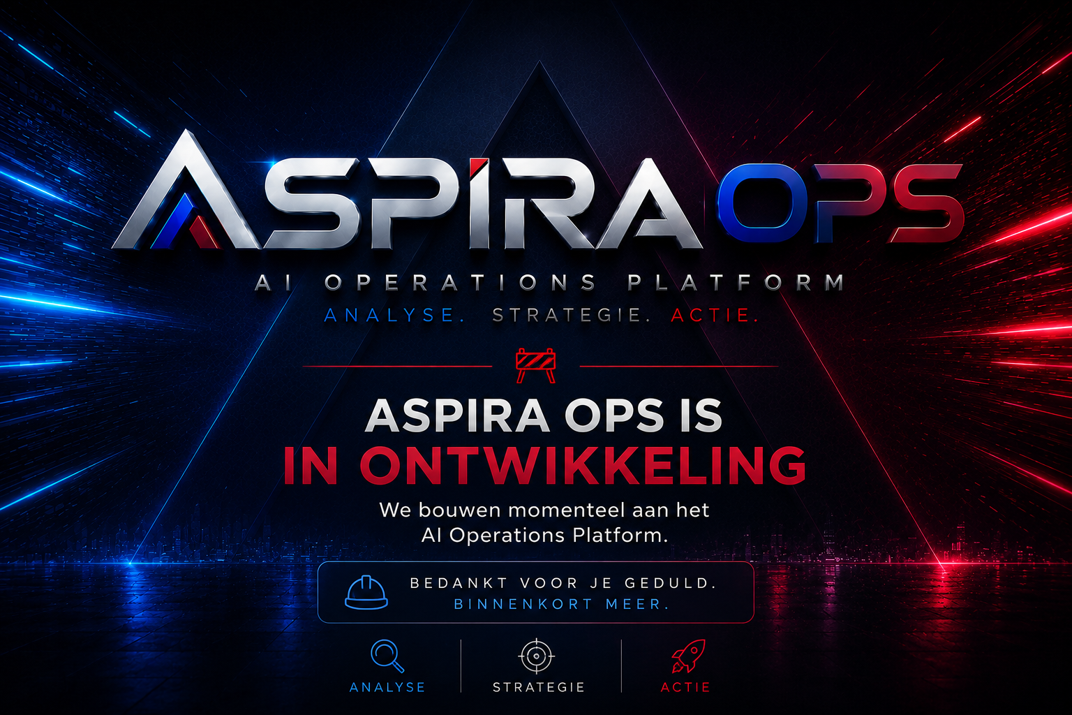 ASPIRA OPS - AI Operations Platform - In ontwikkeling